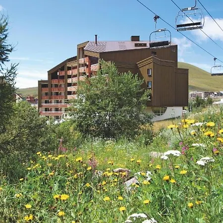 Pierre Et Vacances Les Bergers - Piscine Sauna Alpe d'Huez Exterior foto